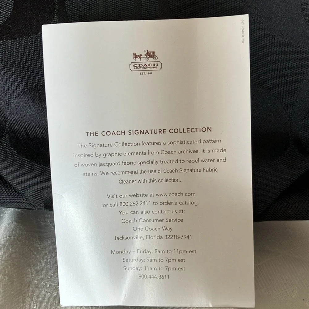 Coach Signature Collection Crossbody Hobo Bag Like New! Price Drop! - Picture 3 of 13